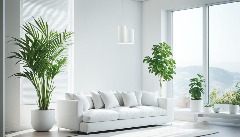 白水木在客廳和臥室的擺放