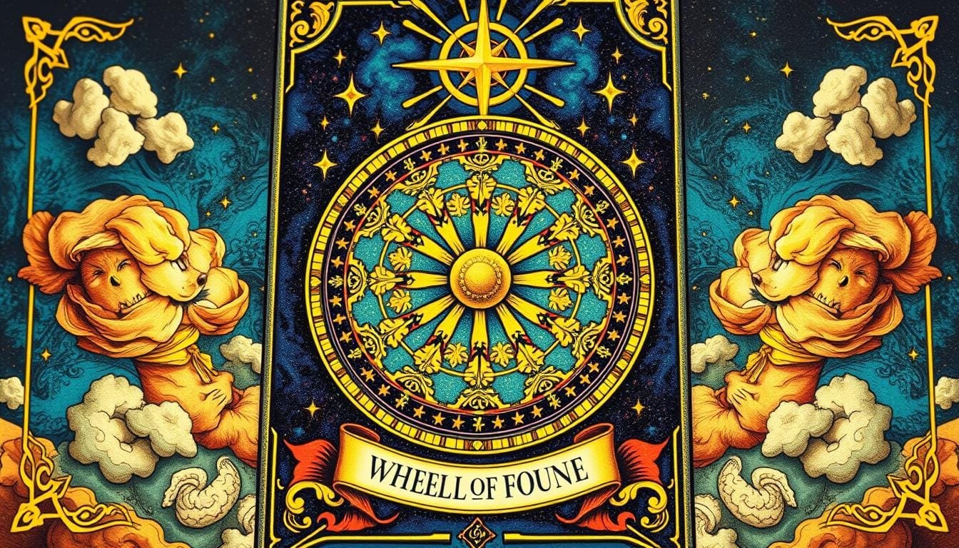 Wheel of Fortune Tarot Card