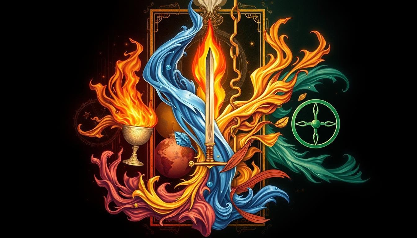 四大元素與小牌花色