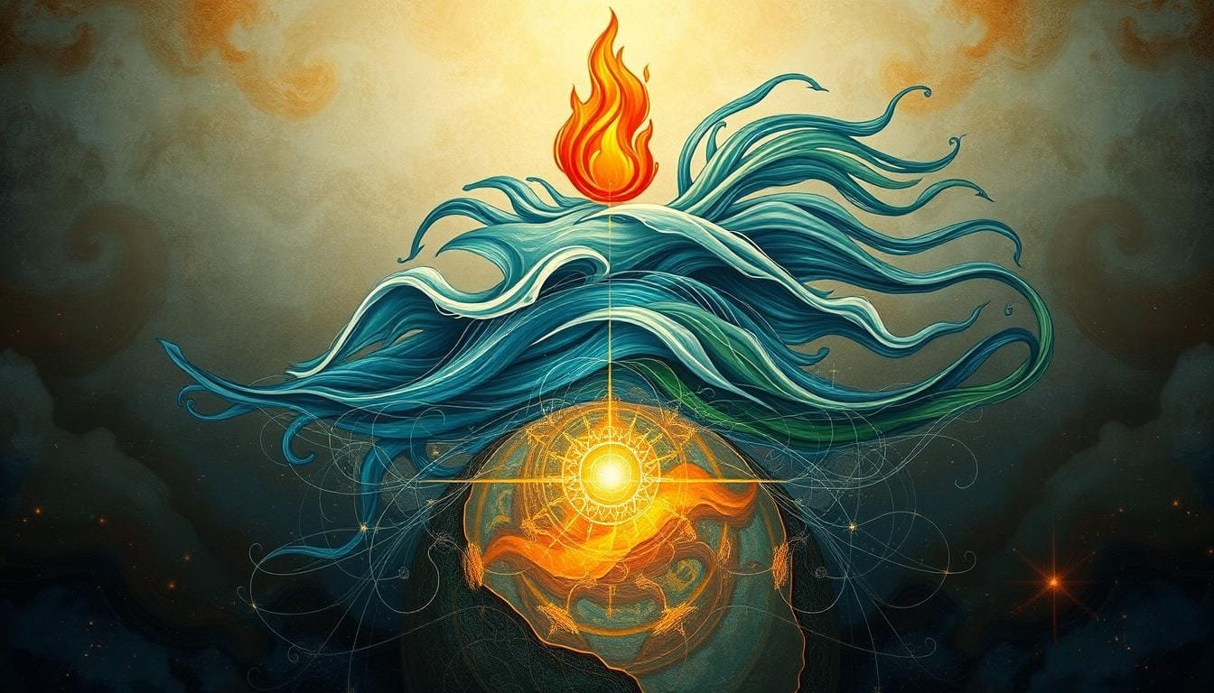 塔羅牌元素關係