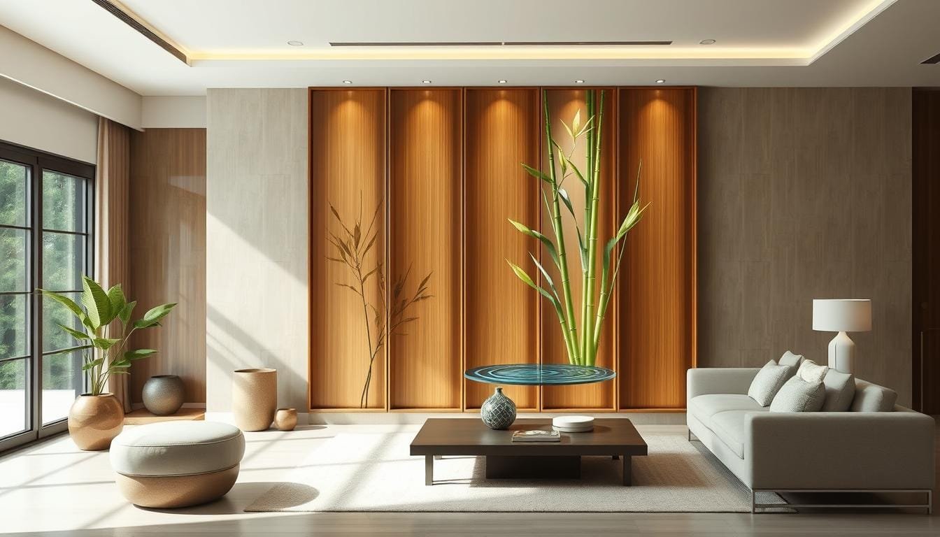 14現代風水屏風