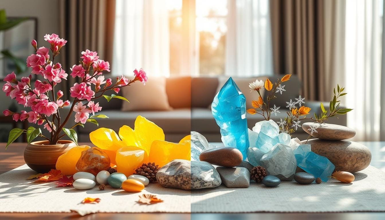 Feng Shui Stones and Seasonal Energy Regulation
