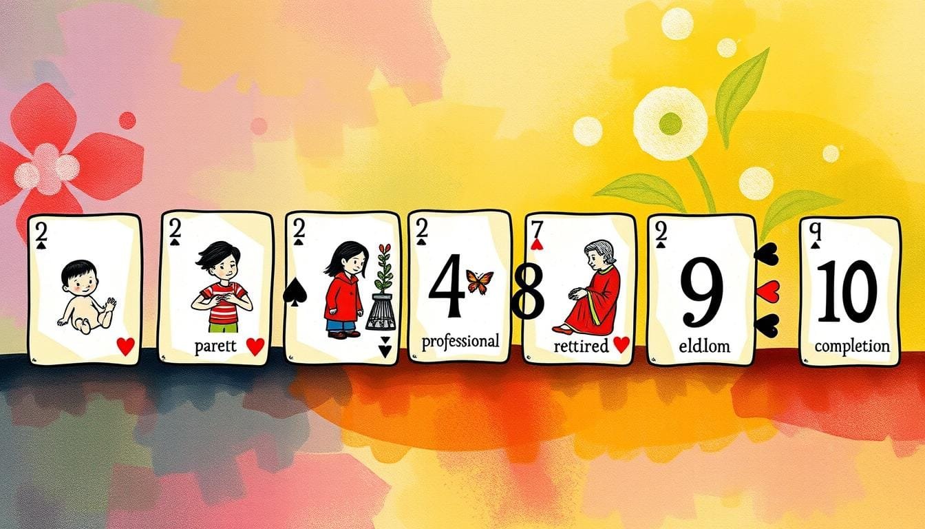 數字牌與生命階段 數字牌與生命階段