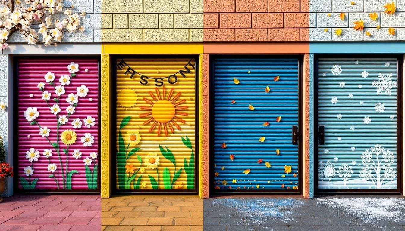 四季鐵捲門色彩 四季鐵捲門色彩