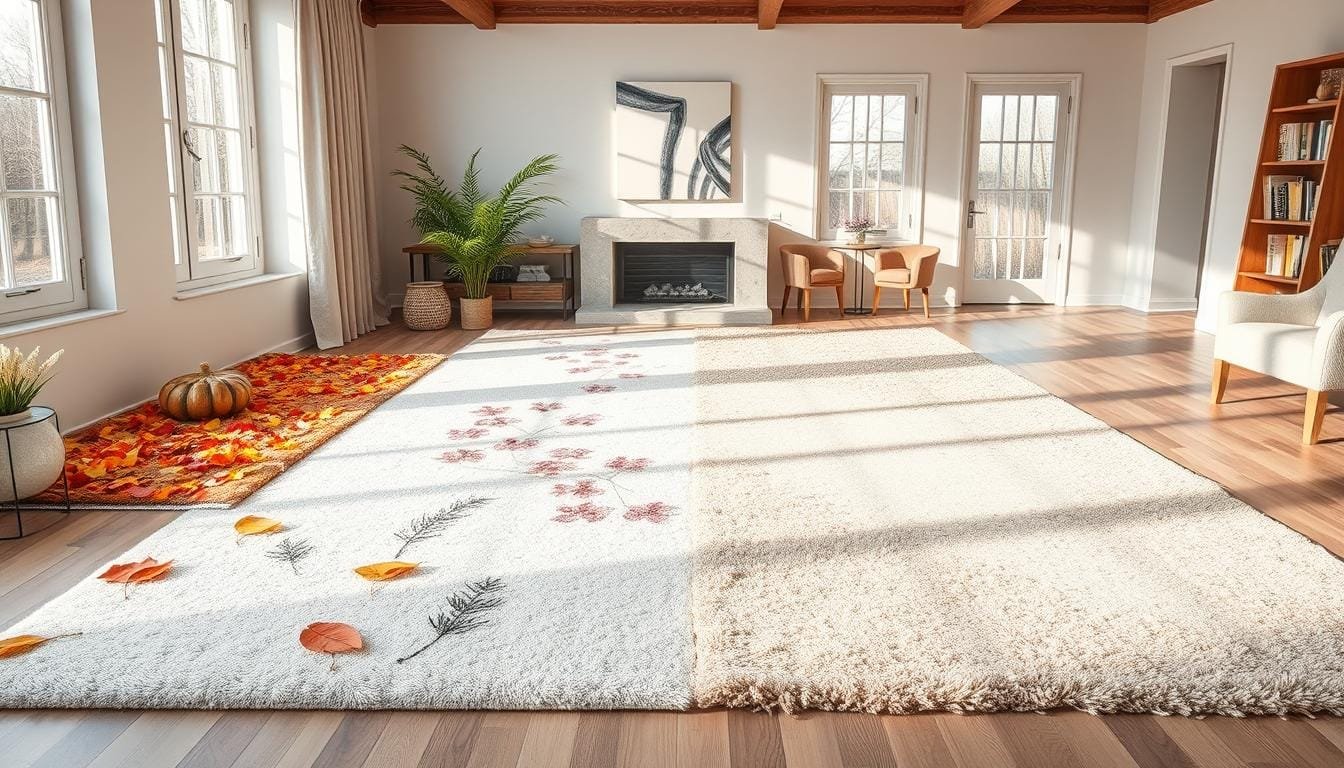 地毯配置季節變化 地毯配置季節變化