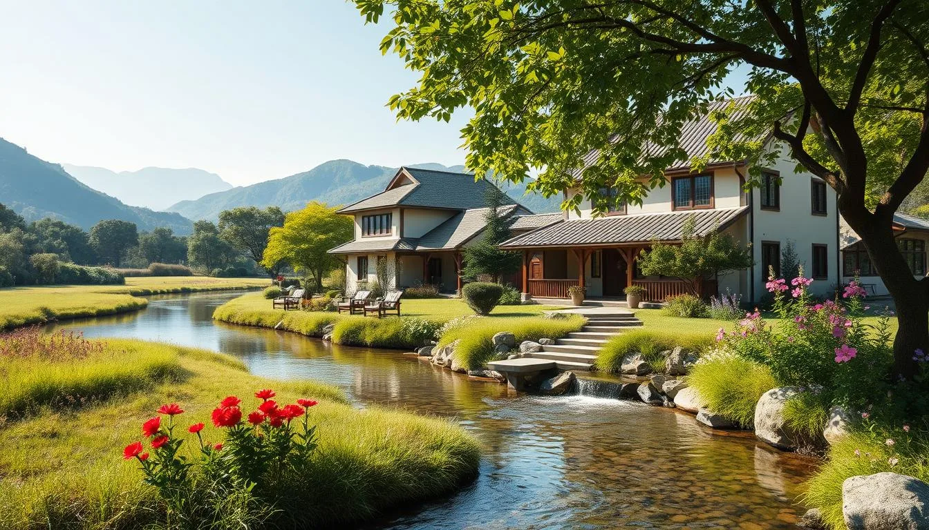 小河風水與住宅格局 小河風水與住宅格局