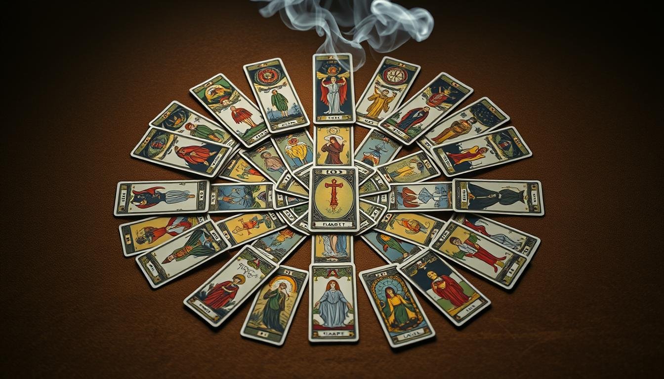 傳統塔羅牌陣佈局 傳統塔羅牌陣佈局