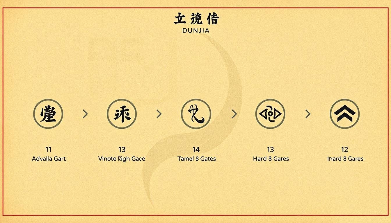 八門遁甲順序圖解