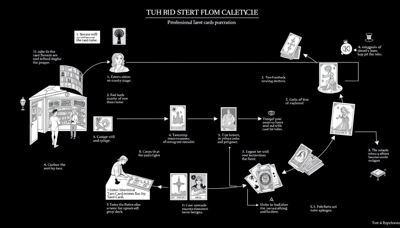 塔羅牌購買流程圖解