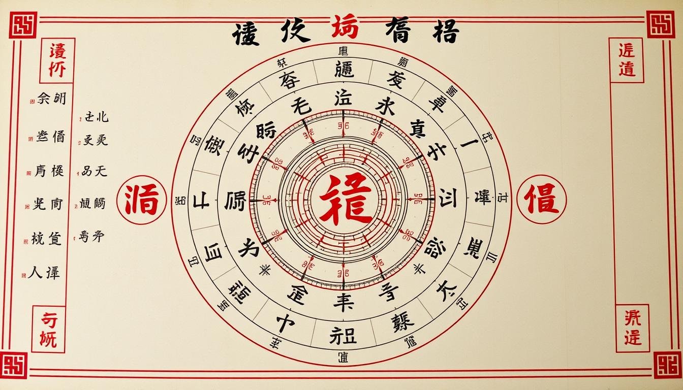 如何製作奇門遁甲出生盤