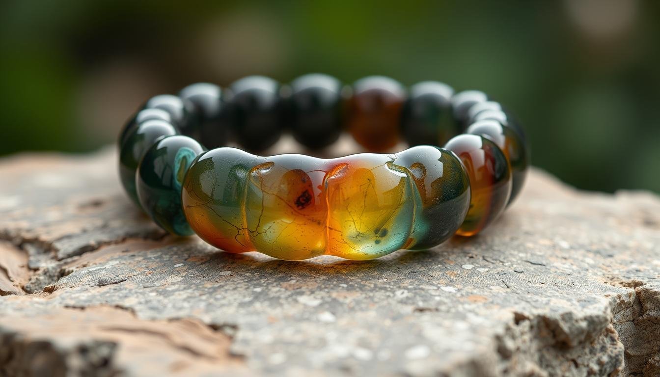 彩虹黑曜石奇門遁甲手鍊 彩虹黑曜石奇門遁甲手鍊