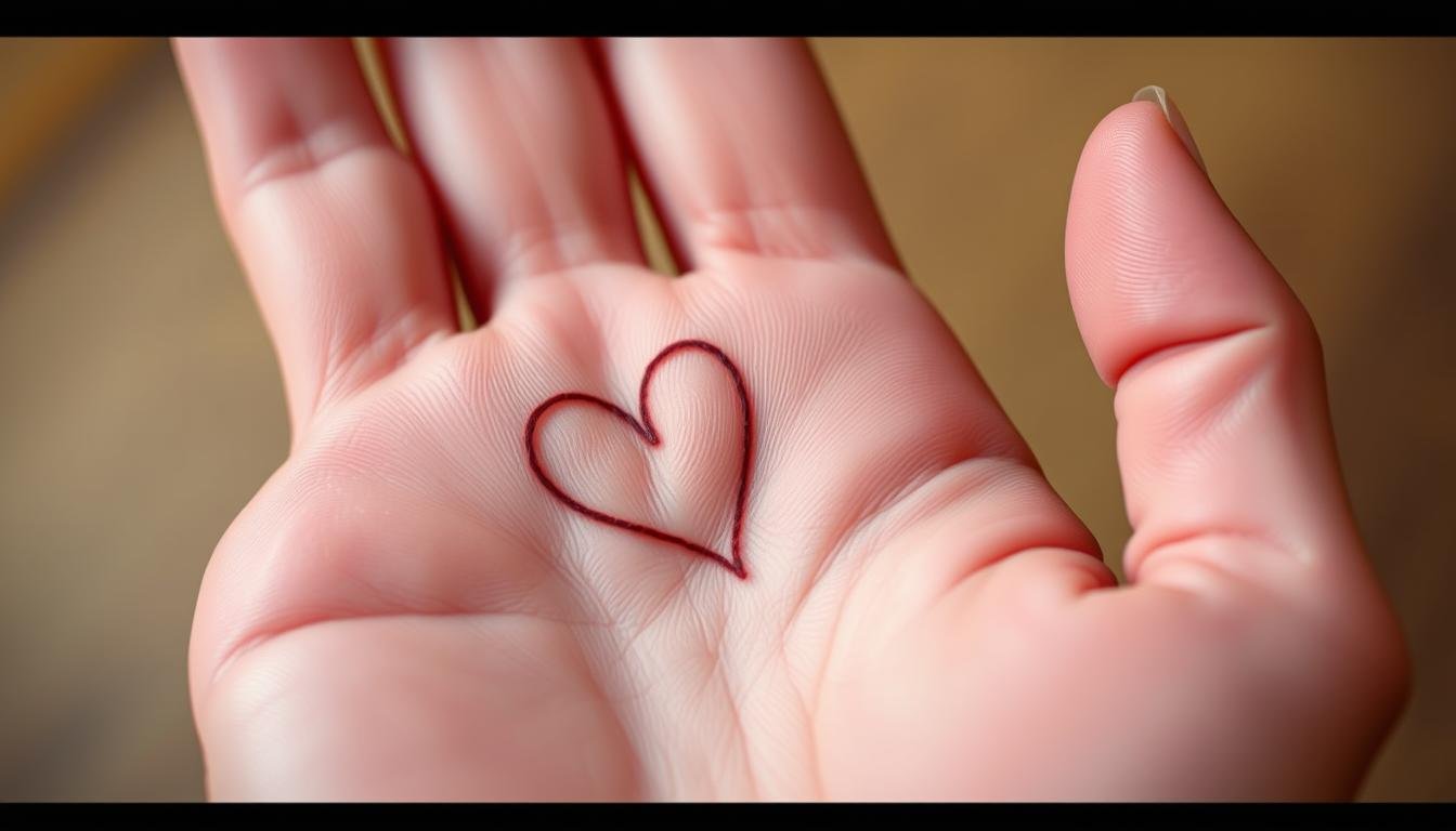 手相中的感情線與婚姻線