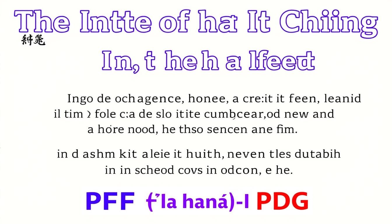 易經全文及白話翻譯pdf如何下載