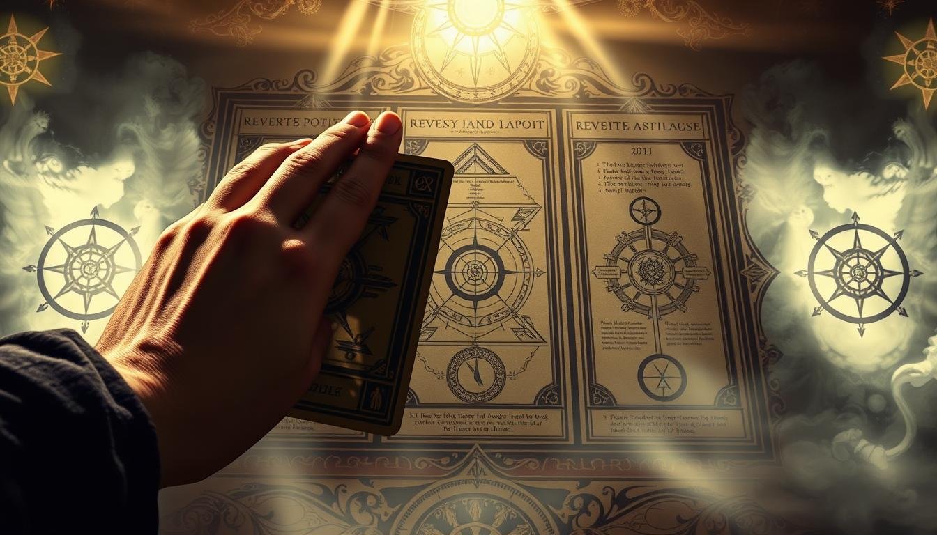 進階逆位解讀技法示意圖 進階逆位解讀技法示意圖