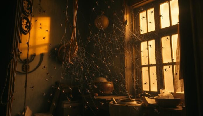 家裡很多小蜘蛛