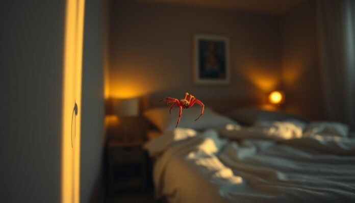 房間紅色小蜘蛛 房間紅色小蜘蛛