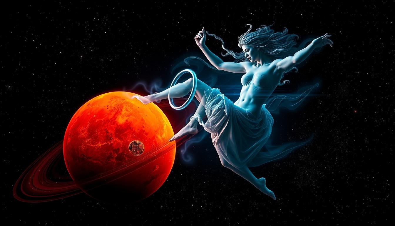 火星與鈴星互動