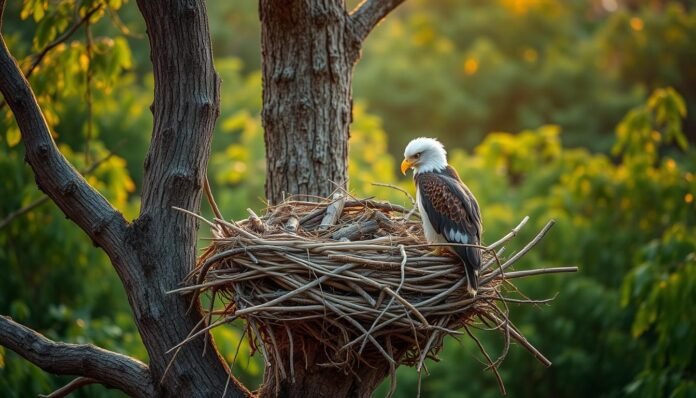 白頭翁築巢吉兆
