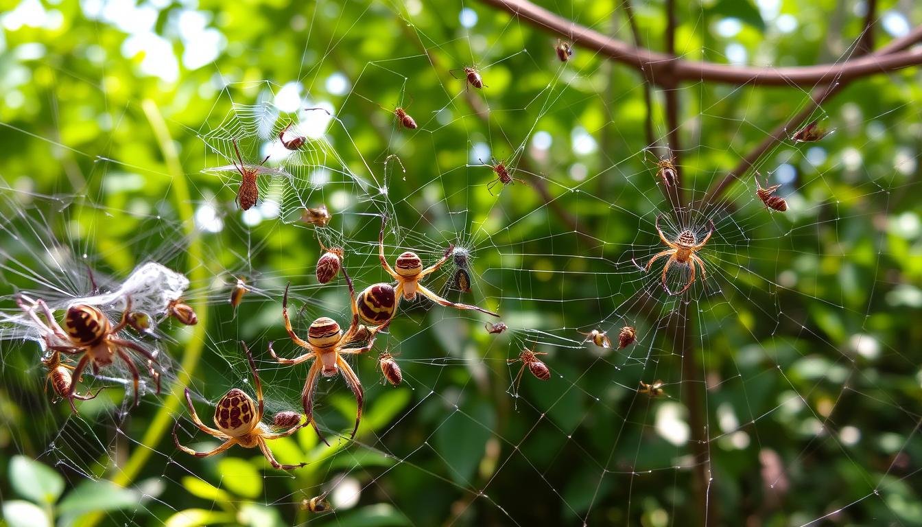 蜘蛛生態影響