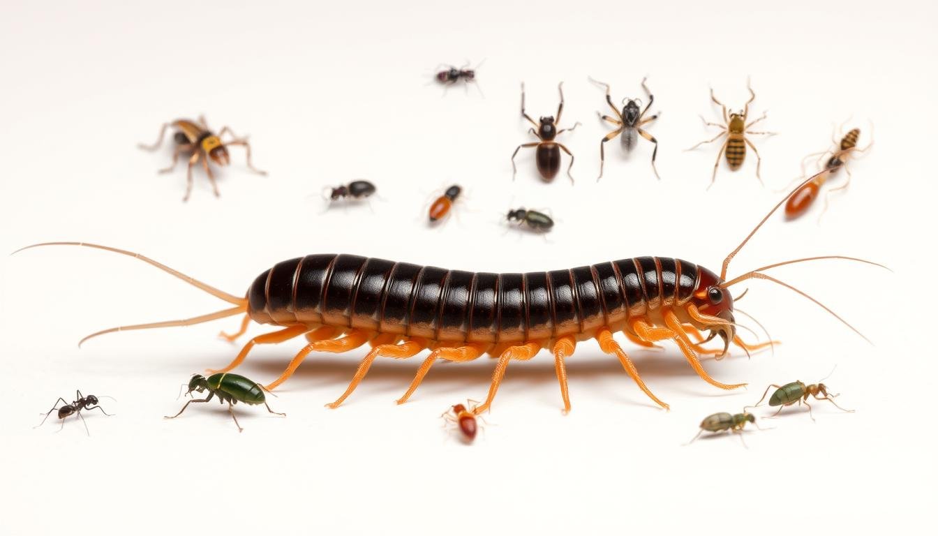 馬陸與其他昆蟲差異比較