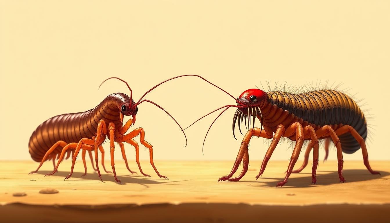 馬陸與千足蟲比較 馬陸與千足蟲比較