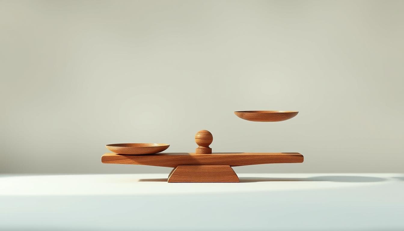 A serene and minimalist illustration depicting the concept of "八 字 重量" (Eight Character Weight). The image shows a delicate balance scale, its two trays evenly poised, representing the equilibrium of one's astrological forces. The scale's frame is crafted from rustic wood, evoking a sense of tradition and timelessness. Soft, diffused lighting bathes the scene, creating a contemplative atmosphere. The background is a muted gradient, allowing the focal point - the balanced scale - to take center stage. The overall composition exudes a sense of harmony, inviting the viewer to ponder the deeper meaning behind the concept of "八 字 重量" and its connection to personal growth and success. A serene and minimalist illustration depicting the concept of "八 字 重量" (Eight Character Weight). The image shows a delicate balance scale, its two trays evenly poised, representing the equilibrium of one's astrological forces. The scale's frame is crafted from rustic wood, evoking a sense of tradition and timelessness. Soft, diffused lighting bathes the scene, creating a contemplative atmosphere. The background is a muted gradient, allowing the focal point - the balanced scale - to take center stage. The overall composition exudes a sense of harmony, inviting the viewer to ponder the deeper meaning behind the concept of "八 字 重量" and its connection to personal growth and success.