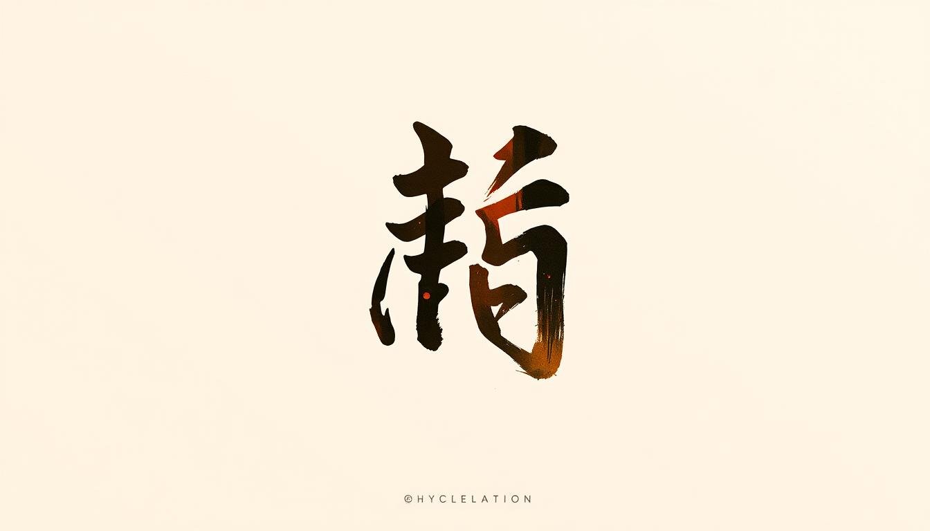 A traditional Chinese character "年" rendered in calligraphic style, with a warm, earthy color palette. The character is displayed prominently in the center, slightly tilted and accompanied by subtle brush strokes and ink splatters, conveying a sense of dynamism and artistic expression. The background is a soft, muted gradient, allowing the character to stand out with its intricate brushwork and vivid yet harmonious tones. The overall composition evokes a thoughtful, meditative atmosphere, befitting the contemplative nature of the article's subject matter.