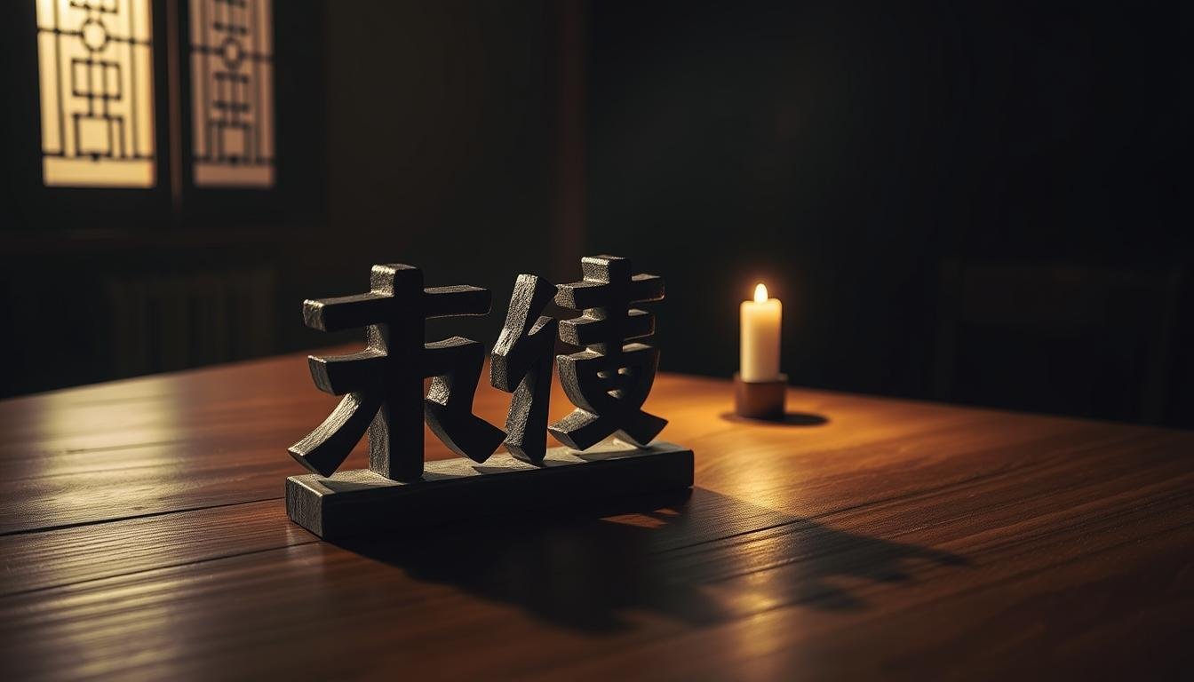 A tranquil, dimly lit room, illuminated by the soft glow of a single candle. On a wooden table, a series of intricate Chinese characters, the "八字重量," stand out in bold relief, their calligraphic strokes casting dramatic shadows. The characters appear to be carved from heavy, weathered stone, exuding a sense of ancient wisdom and profound significance. The scene evokes a meditative atmosphere, inviting the viewer to contemplate the depths of this traditional Chinese concept and its relevance to matters of destiny, compatibility, and life's unfolding trajectory. A tranquil, dimly lit room, illuminated by the soft glow of a single candle. On a wooden table, a series of intricate Chinese characters, the "八字重量," stand out in bold relief, their calligraphic strokes casting dramatic shadows. The characters appear to be carved from heavy, weathered stone, exuding a sense of ancient wisdom and profound significance. The scene evokes a meditative atmosphere, inviting the viewer to contemplate the depths of this traditional Chinese concept and its relevance to matters of destiny, compatibility, and life's unfolding trajectory.