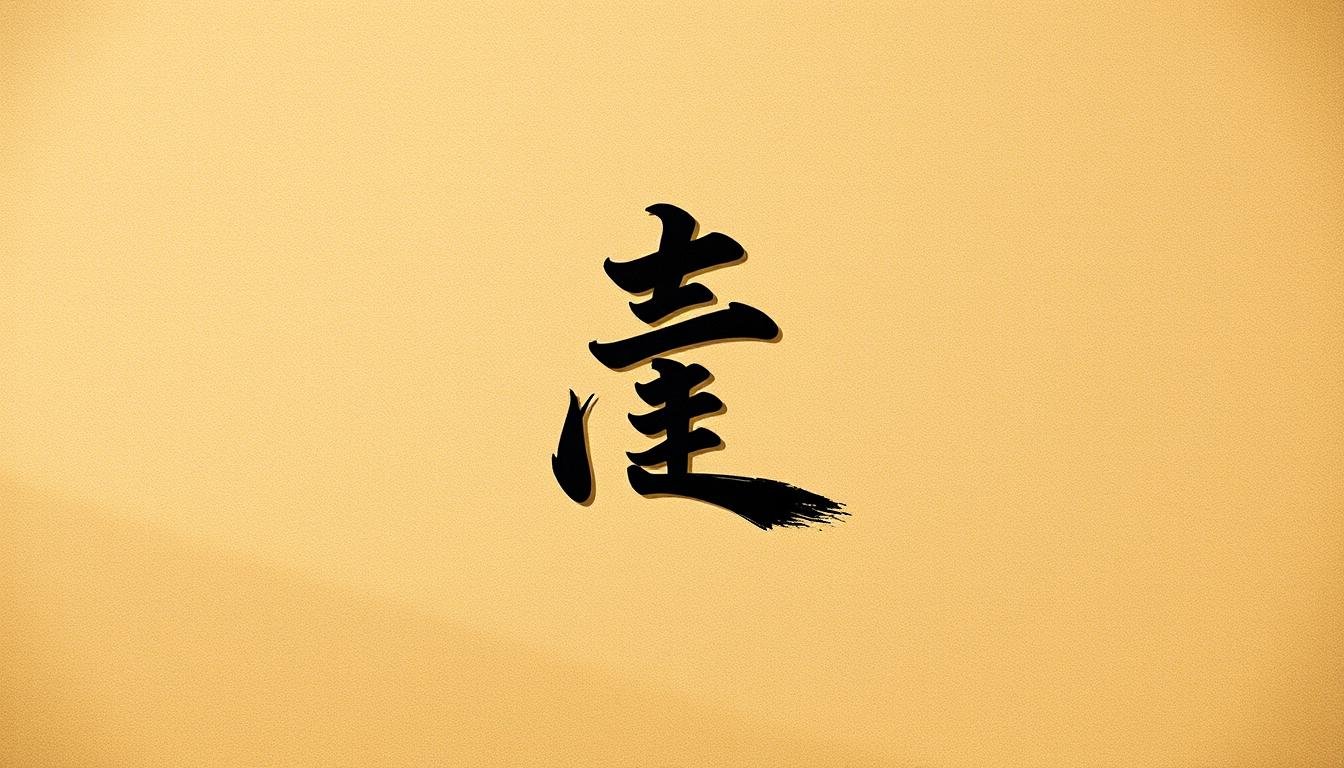 Intricate, calligraphic stroke of the Chinese character "字" in the center, rendered in a traditional artistic style. The character appears to be written with a fine-tipped brush, creating a fluid and expressive brushwork. The character is set against a muted, earthy background, with subtle gradients and textures to evoke a sense of ancient history and timeless wisdom. Soft, warm lighting casts gentle shadows, highlighting the dimensional quality of the brushstrokes. The overall composition conveys a sense of contemplation, reflecting the depth and nuance of traditional Chinese philosophy and its enduring influence on imperial rule.