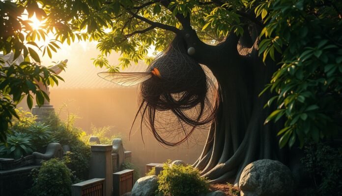 長腳蜂築巢風水