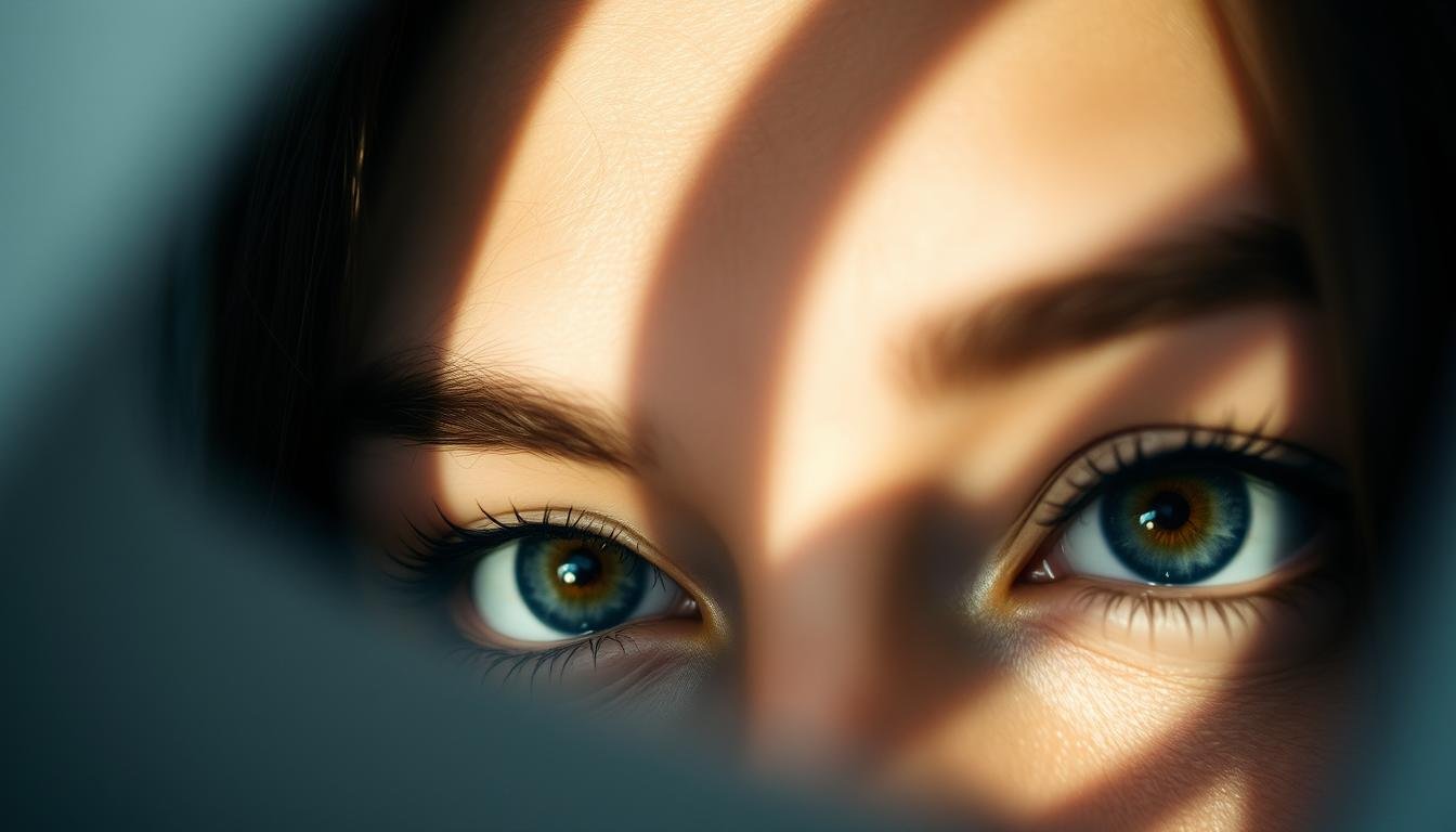 A close-up portrait of a pair of expressive eyes, the irises captivating and mysterious. The eyes are set against a softly blurred, dreamlike backdrop, with gentle lighting that accentuates the delicate features - the shape of the brows, the lashes that flutter, the intensity of the gaze. The mood is introspective, hinting at the depth of emotion and the complexities of the human psyche that can be revealed through the windows of the soul. Capture the essence of the subject with sensitivity and artistry, showcasing the profound significance of the eyes in understanding one's destiny and character. A close-up portrait of a pair of expressive eyes, the irises captivating and mysterious. The eyes are set against a softly blurred, dreamlike backdrop, with gentle lighting that accentuates the delicate features - the shape of the brows, the lashes that flutter, the intensity of the gaze. The mood is introspective, hinting at the depth of emotion and the complexities of the human psyche that can be revealed through the windows of the soul. Capture the essence of the subject with sensitivity and artistry, showcasing the profound significance of the eyes in understanding one's destiny and character.