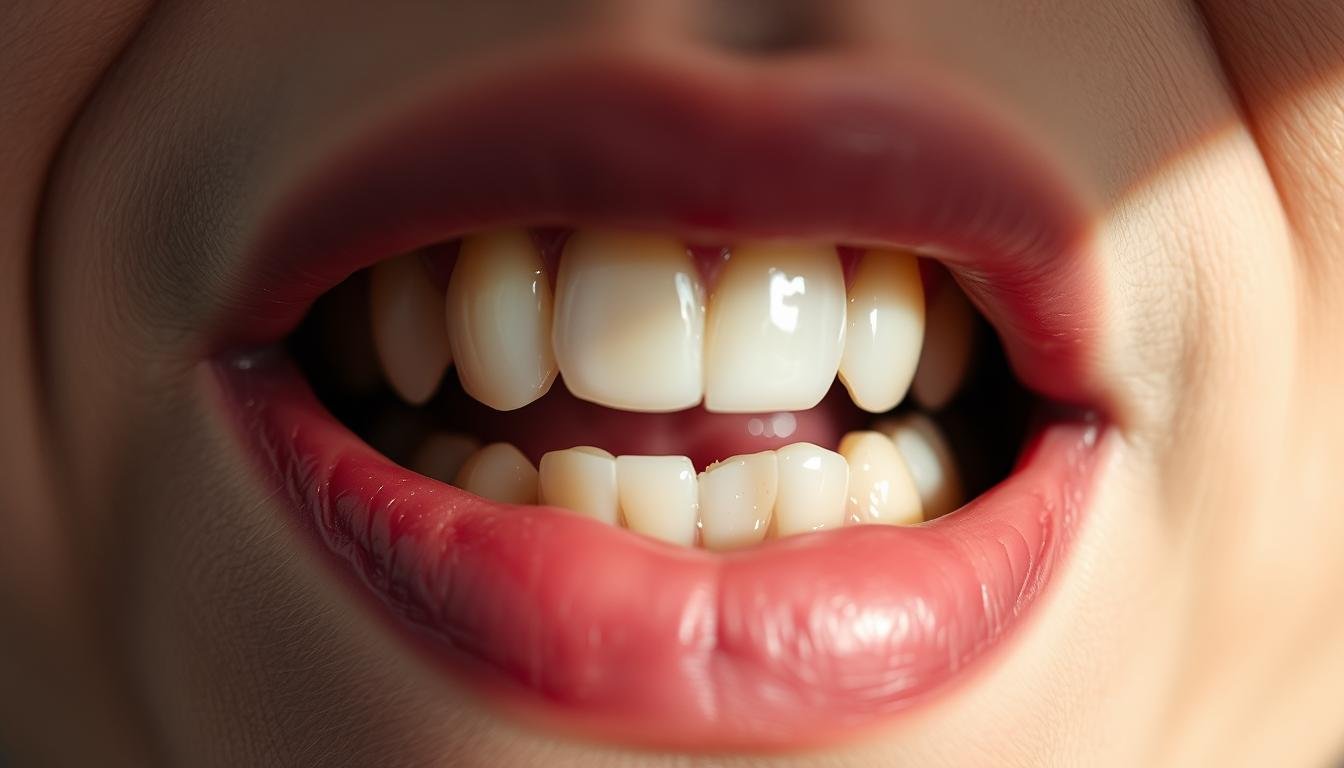 A close-up view of a person's mouth, showcasing a missing tooth. The surrounding teeth are slightly discolored, suggesting the need for dental care. The lighting is soft and natural, casting gentle shadows that accentuate the imperfections. The focus is sharp on the dental area, while the background is blurred, creating a sense of depth and emphasis on the subject. The mood is introspective, evoking a contemplation of the health and appearance implications of missing teeth. The angle is slightly angled, providing a more dynamic and engaging perspective. A close-up view of a person's mouth, showcasing a missing tooth. The surrounding teeth are slightly discolored, suggesting the need for dental care. The lighting is soft and natural, casting gentle shadows that accentuate the imperfections. The focus is sharp on the dental area, while the background is blurred, creating a sense of depth and emphasis on the subject. The mood is introspective, evoking a contemplation of the health and appearance implications of missing teeth. The angle is slightly angled, providing a more dynamic and engaging perspective.