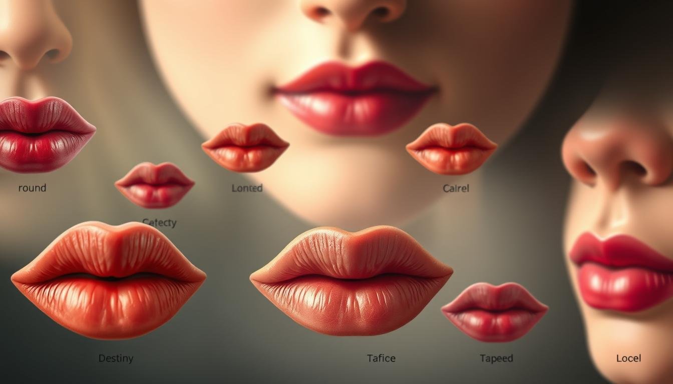 A detailed illustration of the different lip pearl types and their associated fortunes. In the foreground, a delicate close-up of diverse lip shapes, textures, and colors, each reflecting a distinct destiny. The middle ground showcases the nuanced interpretations of these features, from the rounded, full-lipped to the thin, tapered. In the background, an atmospheric depth of field highlights the profound influence these subtle lip characteristics have on one's life path and personality. Soft, diffused lighting casts a mystical, almost ethereal glow, inviting the viewer to ponder the profound insights hidden within these intricate facial formations. A detailed illustration of the different lip pearl types and their associated fortunes. In the foreground, a delicate close-up of diverse lip shapes, textures, and colors, each reflecting a distinct destiny. The middle ground showcases the nuanced interpretations of these features, from the rounded, full-lipped to the thin, tapered. In the background, an atmospheric depth of field highlights the profound influence these subtle lip characteristics have on one's life path and personality. Soft, diffused lighting casts a mystical, almost ethereal glow, inviting the viewer to ponder the profound insights hidden within these intricate facial formations.