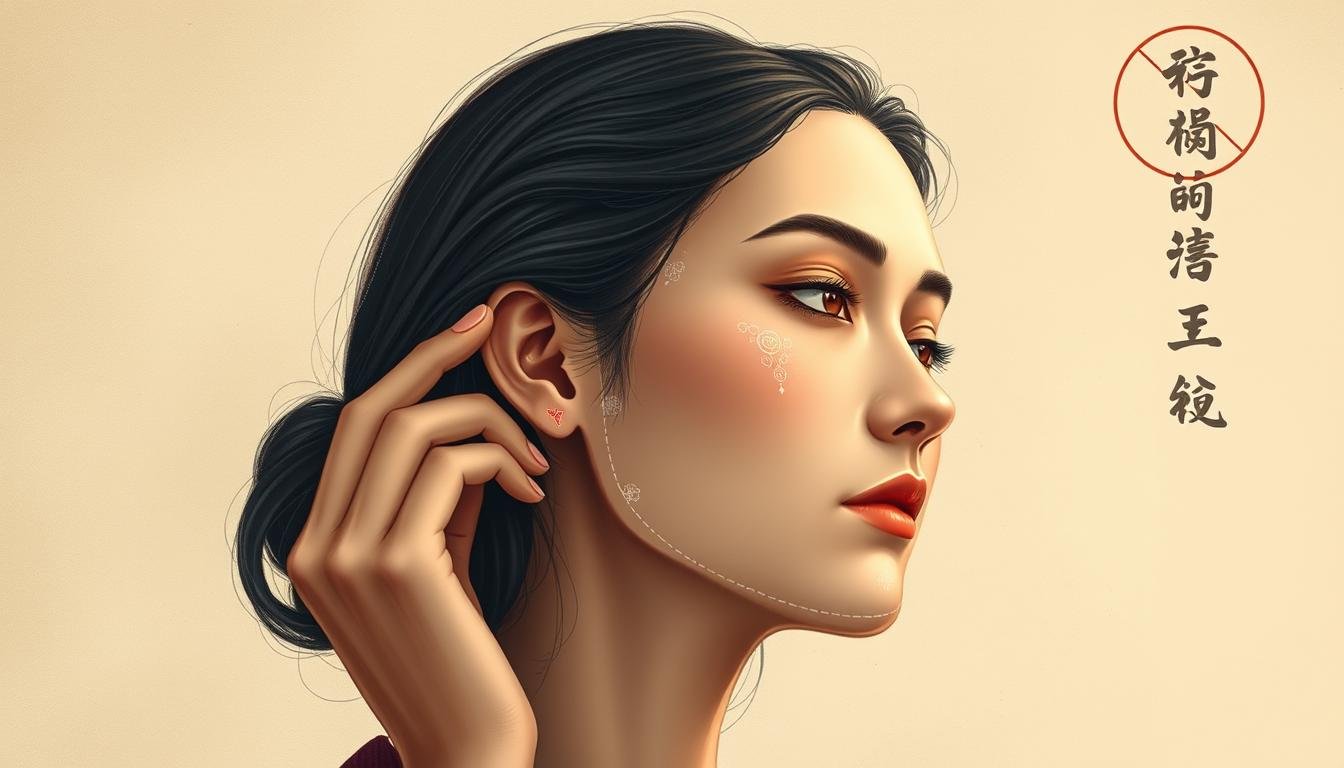 A detailed illustration of the profound influence of the goose-egg face shape on one's destiny, depicted with a serene and contemplative atmosphere. The subject is shown in a thoughtful pose, their face softly lit from the side, revealing the distinct contours and features associated with this face type. The background is a tranquil, muted palette, emphasizing the introspective nature of the analysis. Subtle symbolic elements, such as astrological motifs or ancient Chinese calligraphy, hint at the deep-rooted connections between physiognomy and destiny. The overall composition conveys a sense of wisdom and insight into the profound impact of this unique facial characteristic.