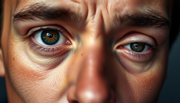 眼睛-一-大-一-小-面相 眼睛 一 大 一 小 面相