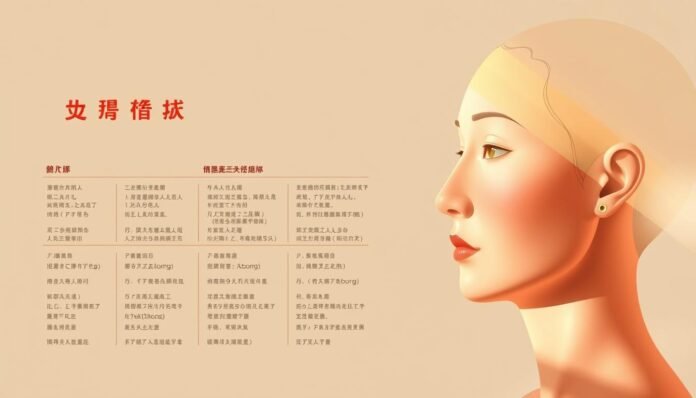 面相 英文