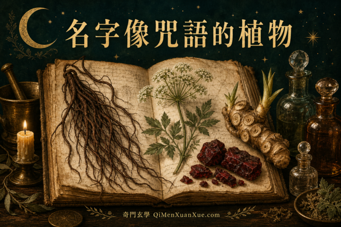 魔鬼的鞋帶、聖靈之根、所羅門之印：這些名字像咒語的西洋魔法植物究竟是什麼？